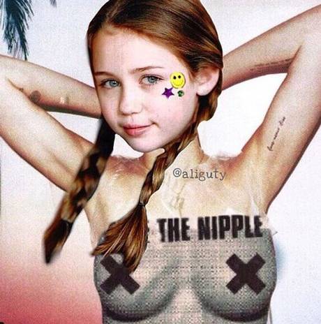 460px x 464px - Miley Cyrus' distorted Free The Nipple foray ~ Patrick Wanis